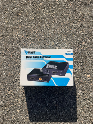 Vanco HDMI Audio Extractor 280573 SPDIF Stereo Optical Converter 1080p