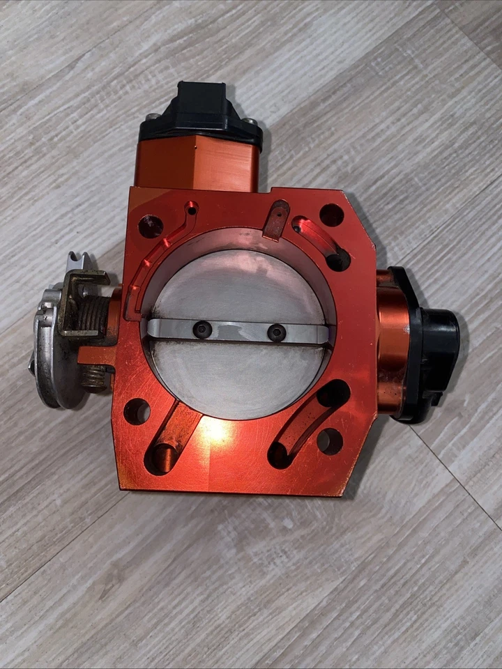 Vintage Red Billet Throttle Body Honda Civic 70mm EG EK B D F H Series - Image 3 of 4