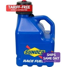 Sunoco Race Jugs R3100BL, One Blue Plastic Blue Sunoco 3 Gallon Utility Jug 