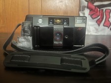 Minolta Freedom III AF 35mm Film Camera Point and Shoot Black w/ Strap