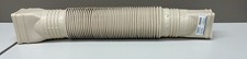 Flex-A-Spout White Vinyl Downspout Extension Flexible Gutter Drain Extension