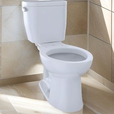 TOTO Entrada Two-Piece Toilet, Universal Height, 1.28 GPF, Close Coupled, 12