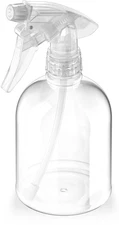 Plastic Spray Bottle, 16 Oz | Leak Proof, Empty, Clear, Trigger Handle, Adjustab