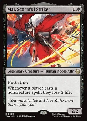 MTG Mai, Scornful Striker (109/447) Avatar The Last Airbender LP