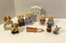 Epoch Calico Critters Sylvanian series Toy action figure mini felt dolls 3" Lot