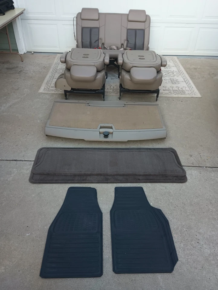 Oldsmobile Silhouette 2001 minivan furgoneta camioneta pickup equipamiento trasero cuero beige asientos Foto 2 de 4