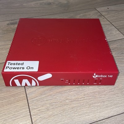 WatchGuard Firebox T40 - Hardware Firewall Appliance 