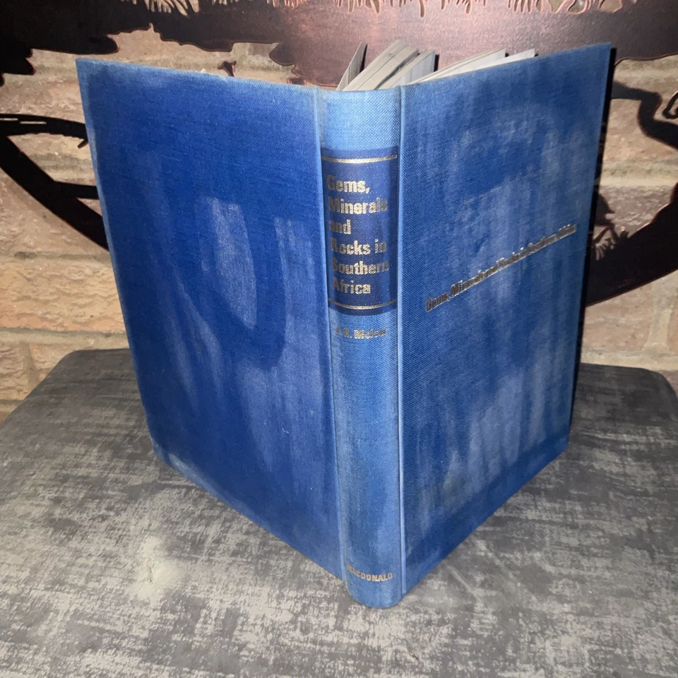 Gems Minerals And Rocks In Southern Africa By J R McIver DJ HB 1966 MacDonald - Image 4 of 4