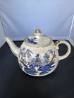 Vintage Gibson Staffordshire England Blue Willow Teapot