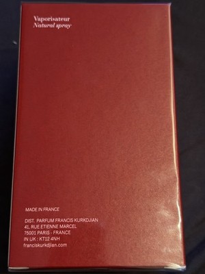 Maison Francis Kurkdjian, 70ml, Baccarat Rouge 540, Spray Parfum