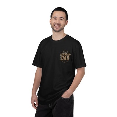Legendary Dad badge T-shirt | Dad graphic tee Fathers Day Gift