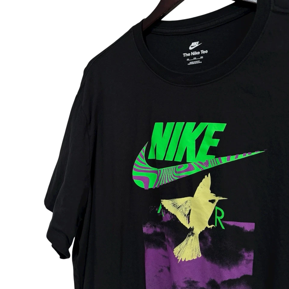 Camiseta Nike The Nike para hombre con gráficos talla 3XL *Defectuosa 28,5 x 31 Foto 3 de 4