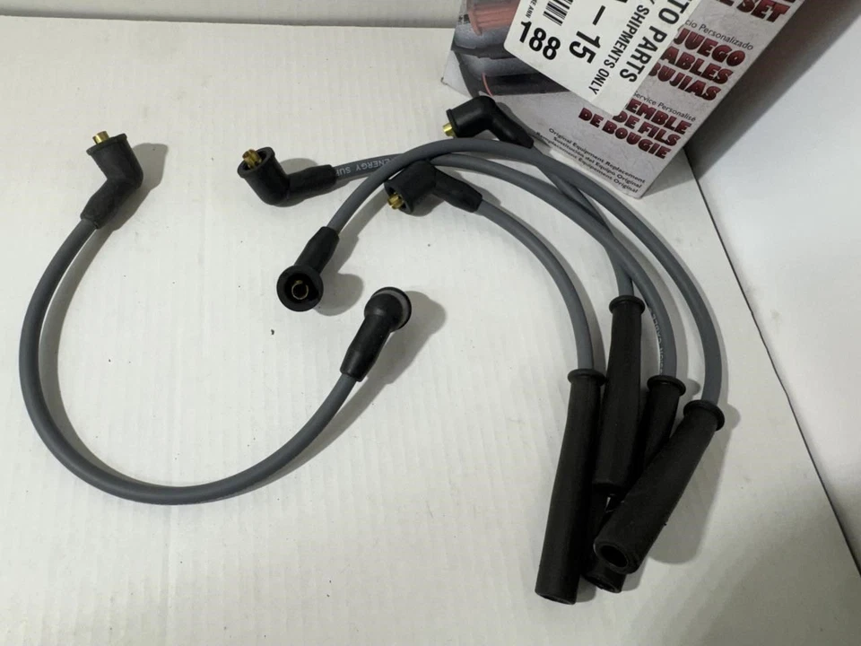 Juego de cables de bujías Federal 4520 1980-1982 Toyota Tercel 1,5 L Foto 2 de 3
