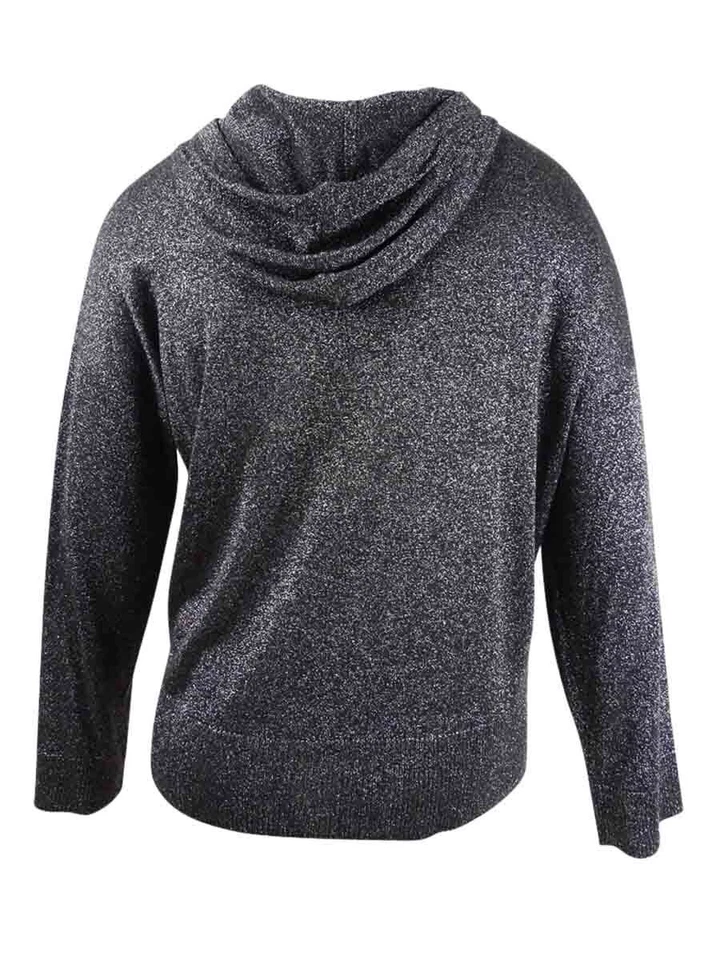 Top con capucha Tommy Hilfiger brillante para mujer Foto 2 de 2