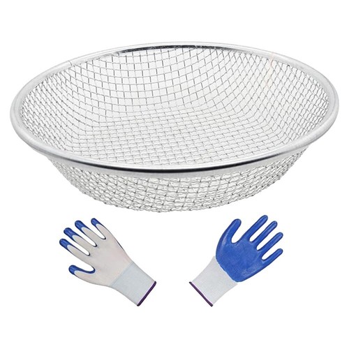 Dirt Sifter Compost Sieve Captures Particles Easy To Clean Composting