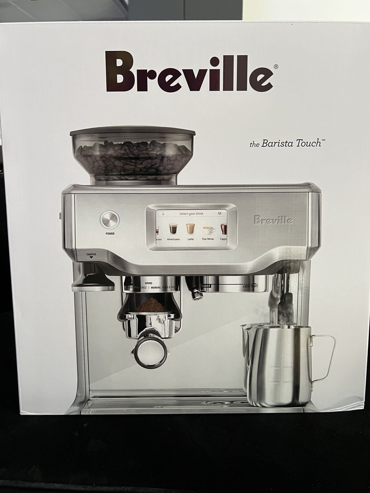 New Breville Barista Touch BES880BSSBUS1 Espresso Machine eBay