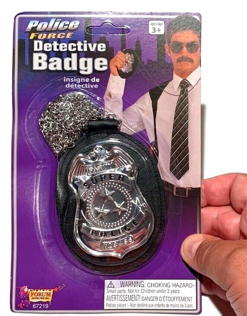 toy police badge
