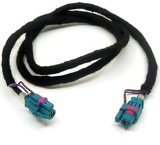 HSD LVDS Video Retrofit Cable 80cm 4 2P FAKRA Z for BMW NBT EVO Head Unit CID