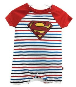 baby superhero romper