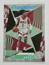 Jalen Green 2021-22 Panini Illusions #2 Amazing Rookie Emerald Houston Rockets