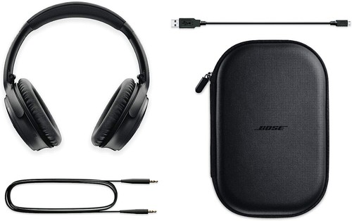 Genuine QuietComfort® 35 I Black wireless headphones UK Stock - Picture 2 of 3