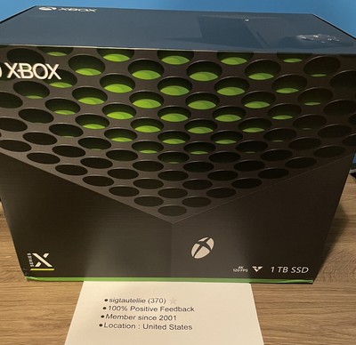 Microsoft Xbox Series X Black Video Game Console IN HAND SHIPS TODAY