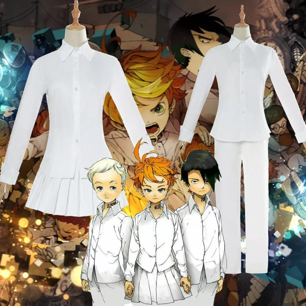 Anime The Promised Neverland Norman Ray Cosplay Costume