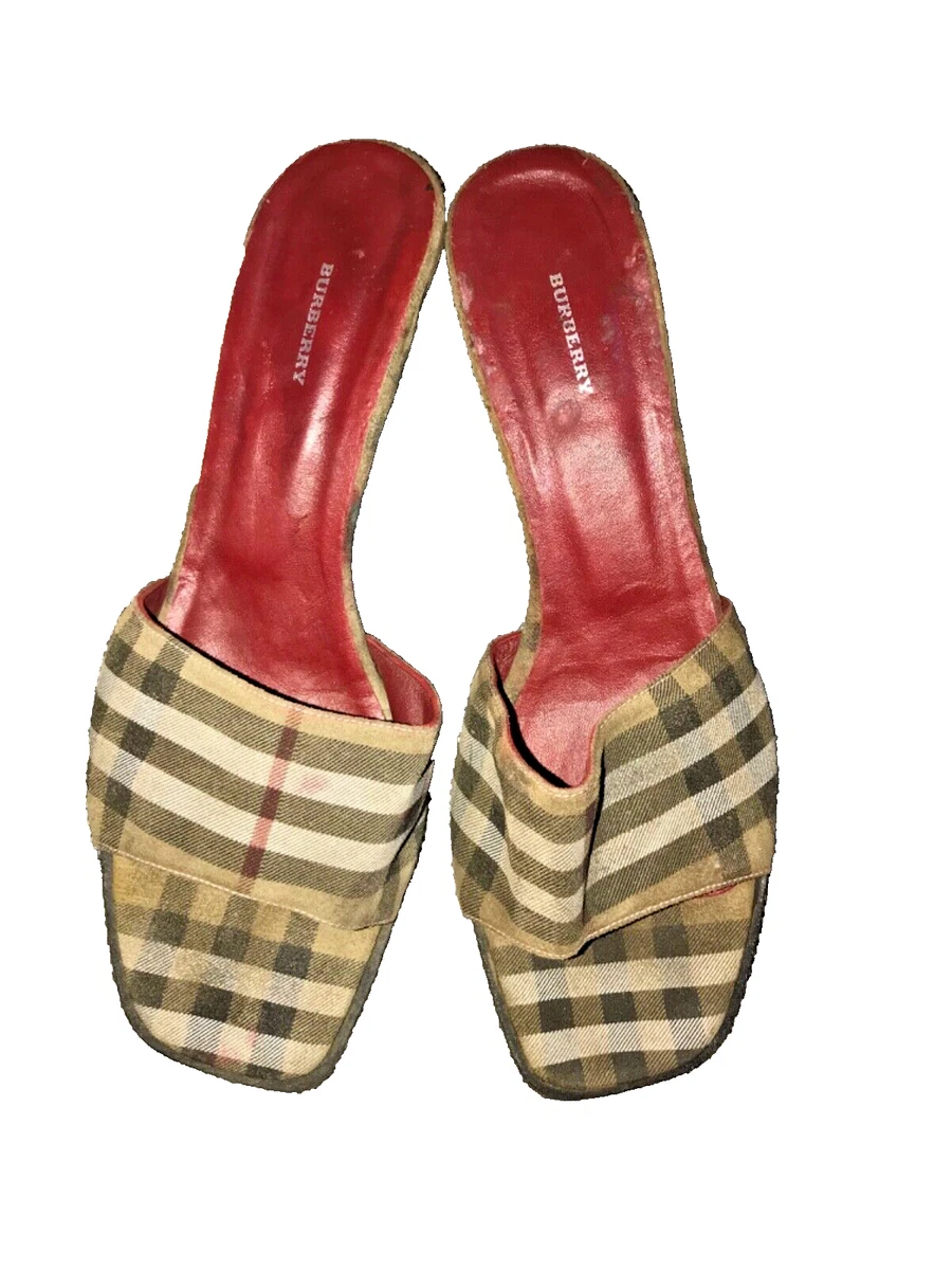 Burberry mules sale