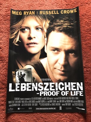 Lebenszeichen - Proof of Life Kinoplakat Poster A1, Meg Ryan, Russell Crowe