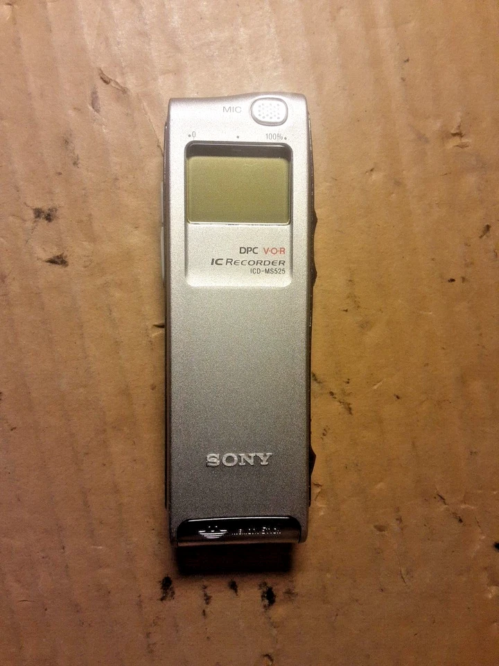 Sony ICD-MS525 Digital IC Voice Recorder Dictaphone - Image 3 of 4