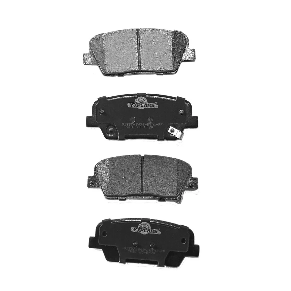 Pastillas de freno delanteras traseras de cerámica para Hyundai Santa Fe Sport Kia Sorento 2014-2020 Foto 3 de 4