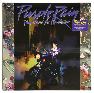 Prince and the Revolution 'Purple Rain' LP Vinyl (2015 Remaster, w/poster)