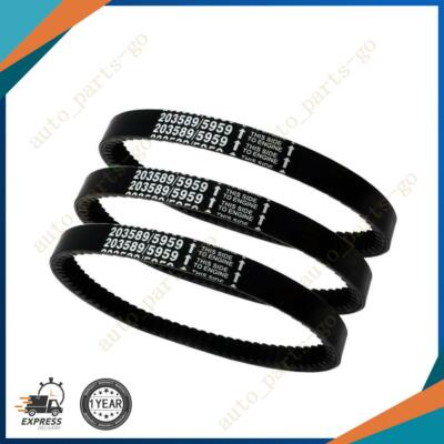 3Pcs Go Kart Drive converter Belt 203589 30 Series Replaces Manco 5959 for Comet