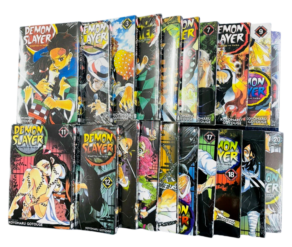 Demon Slayer Kimetsu No Yaiba Manga Volume 1-23 English Comic Complete Set