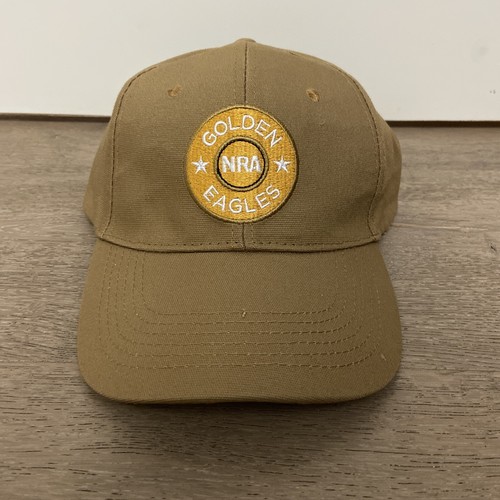 New NRA Golden Eagles Hat - Tan 