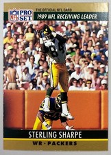 1990 NFL PRO SET STERLING SHARPE 