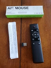 Lot of 2 - Air Mouse 2.4G Wireless Motion Sensing Air Mouse