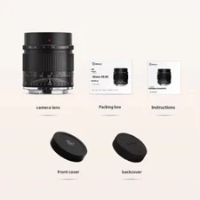 SGimage 35mm F0.95 APS-C Manual Lens for Canon Nikon Sony Fujifilm M4/3 L-mount