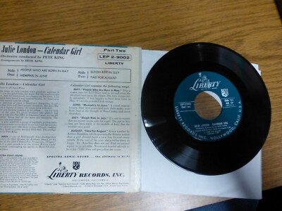 JULIE LONDON: calendar girl pt. 2 LIBERTY 7