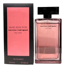 Musc Noir Rose Narciso Rodriguez Women 3.3 oz Eau De Parfum Spray 100% AUTHENTIC