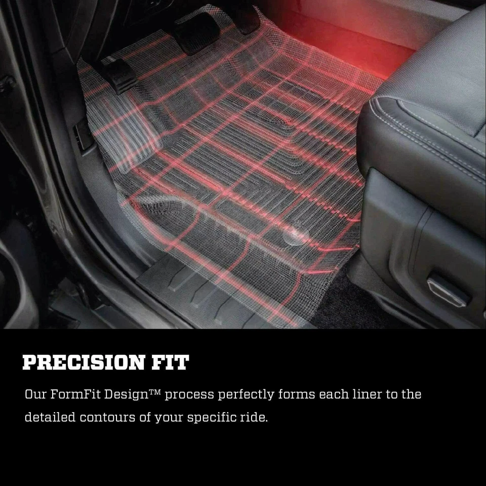 Alfombrillas Husky Liners WeatherBeater para Ford Ranger SuperCrew 2024-2025 Foto 4 de 4