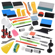 Car Wrap Application Tools Vinyl Squeegee Kit Window Tint Film PPF Installation