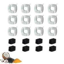 Nispira Pet Water Fountain Filter for Veken 67oz 95oz 135oz Pet Fountain, 12 Pk
