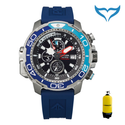 Citizen Promaster Marine BJ2169-08E 20 bar Eco-Drive Saphir ISO 6425 B-Ware