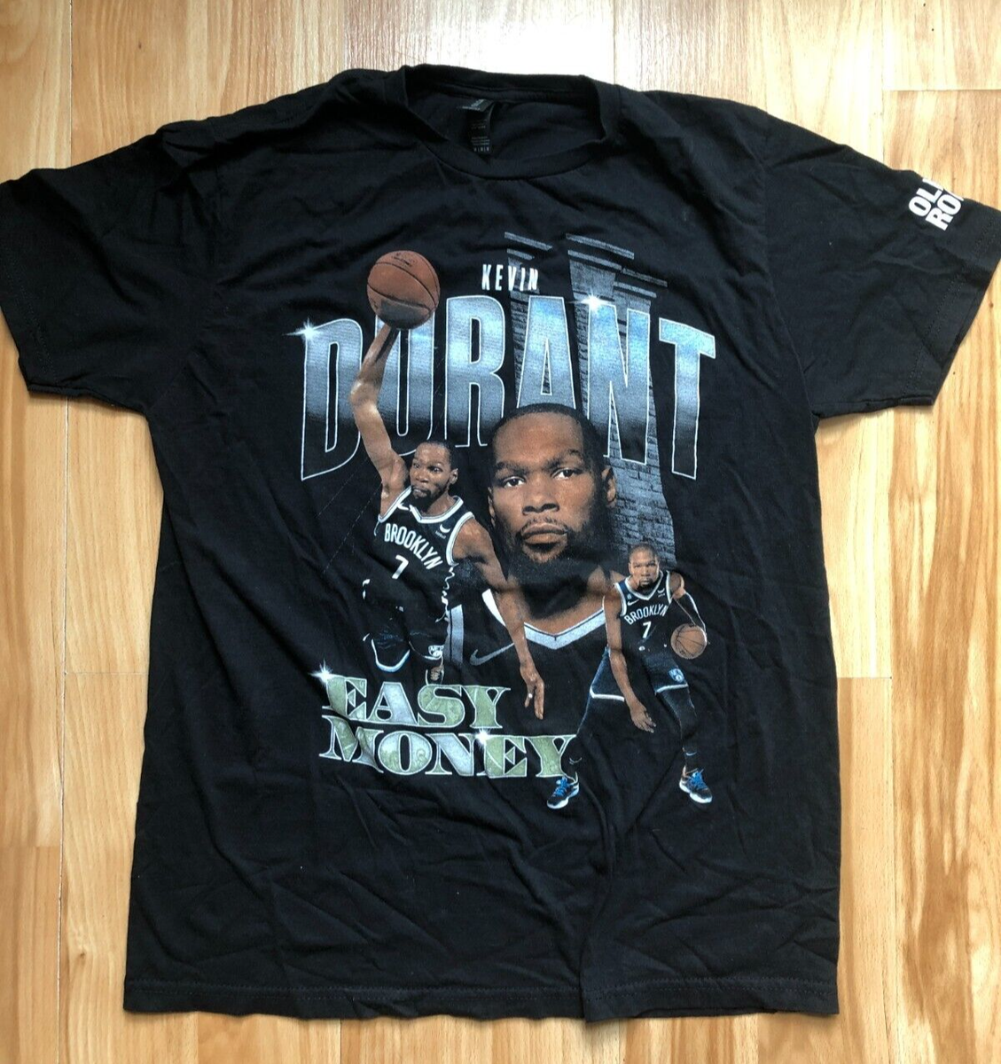 Kevin Durant Easy Money T Shirt Oliver Roger's Size Medium M