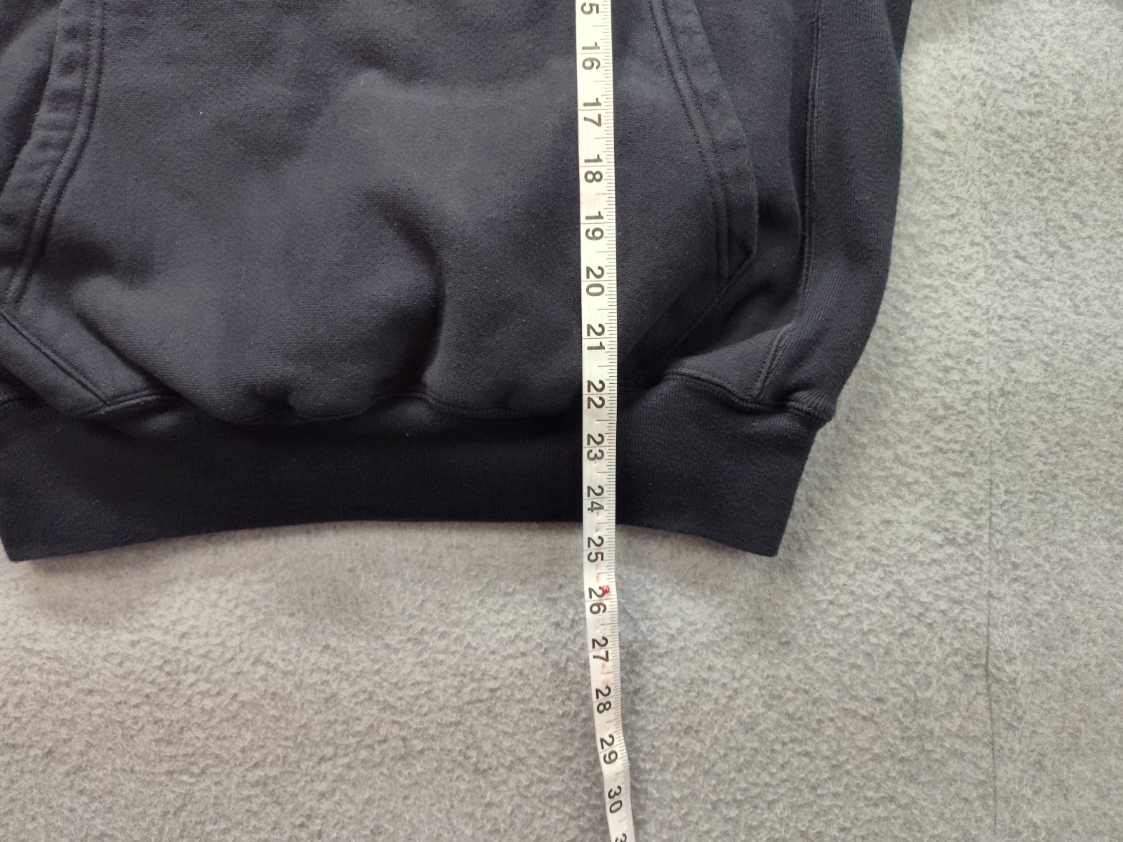 Champion Women Sweatshirt M Black Graphic Tee Pullover Hoodie Long Sleeve Casual image 7