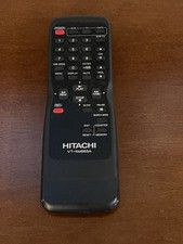 Hitachi VT-RM665A VCR Remote Control OEM TV CATV Clean Vintage Original