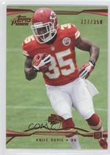 2013 Topps Prime Copper 327/350 Knile Davis #137 c7w