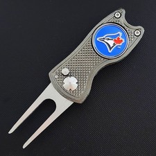 MLB Toronto Blue Jays Switchblade Divot Repair Tool 2-Sided Golf Ball Marker