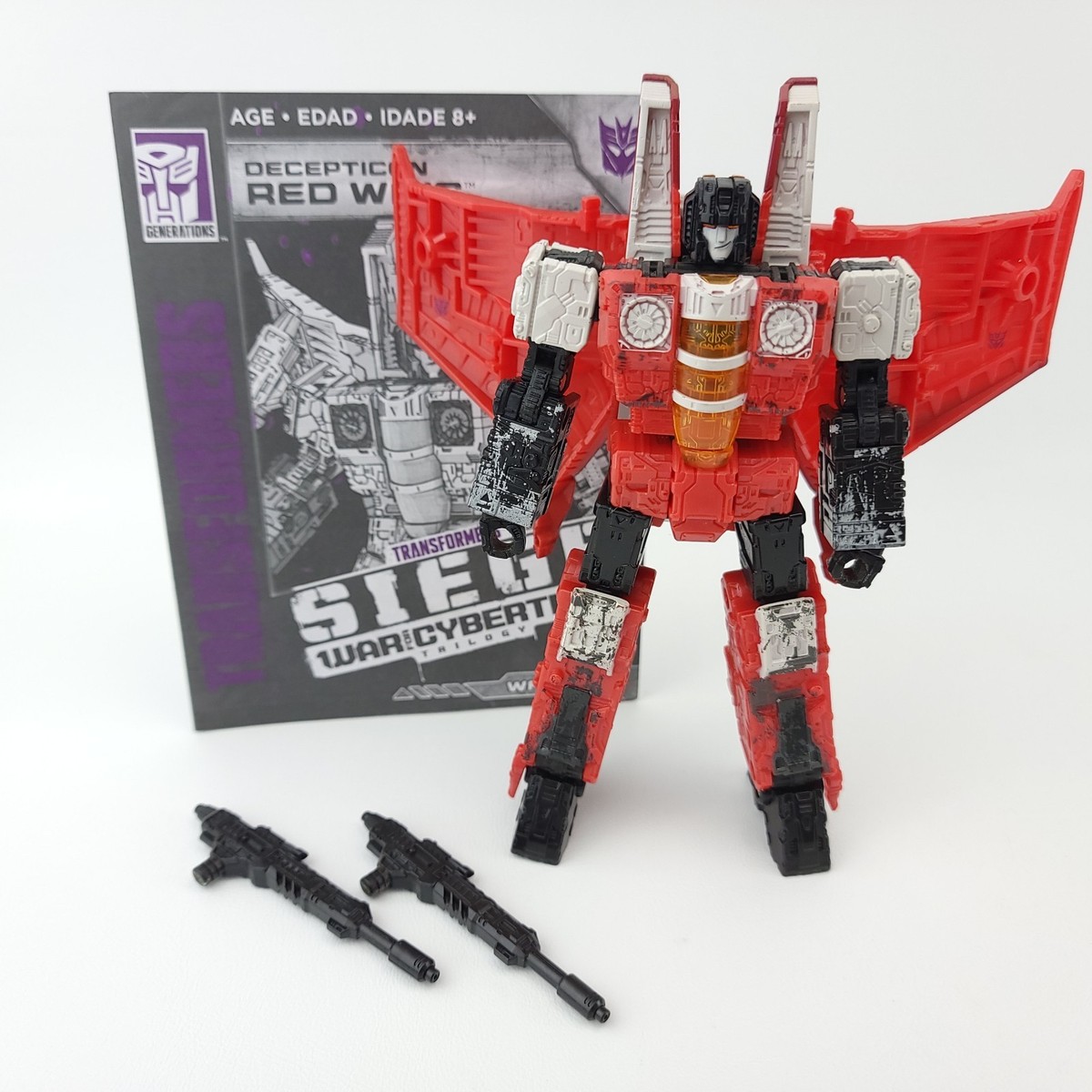 トランスフォーマー　シージ　レッドウイング　WFC GS02 Hasbro WFC-GS02 Transformers Generations Select Red Wing